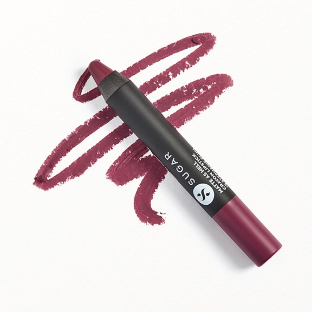SUGAR COSMETICS - Matte As Hell Lip Crayon in Stephanie Plum